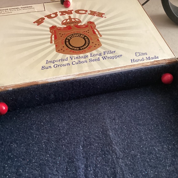 Fun Vintage custom cigar box  purse 36” chain strap..one of a kind - Picture 4 of 7